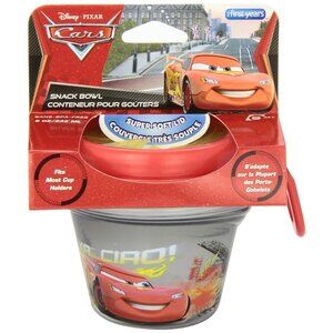 First Years Disney Pixar Cars Spill-Proof Snack Bowl New Sealed (ADD-ON ONLY)